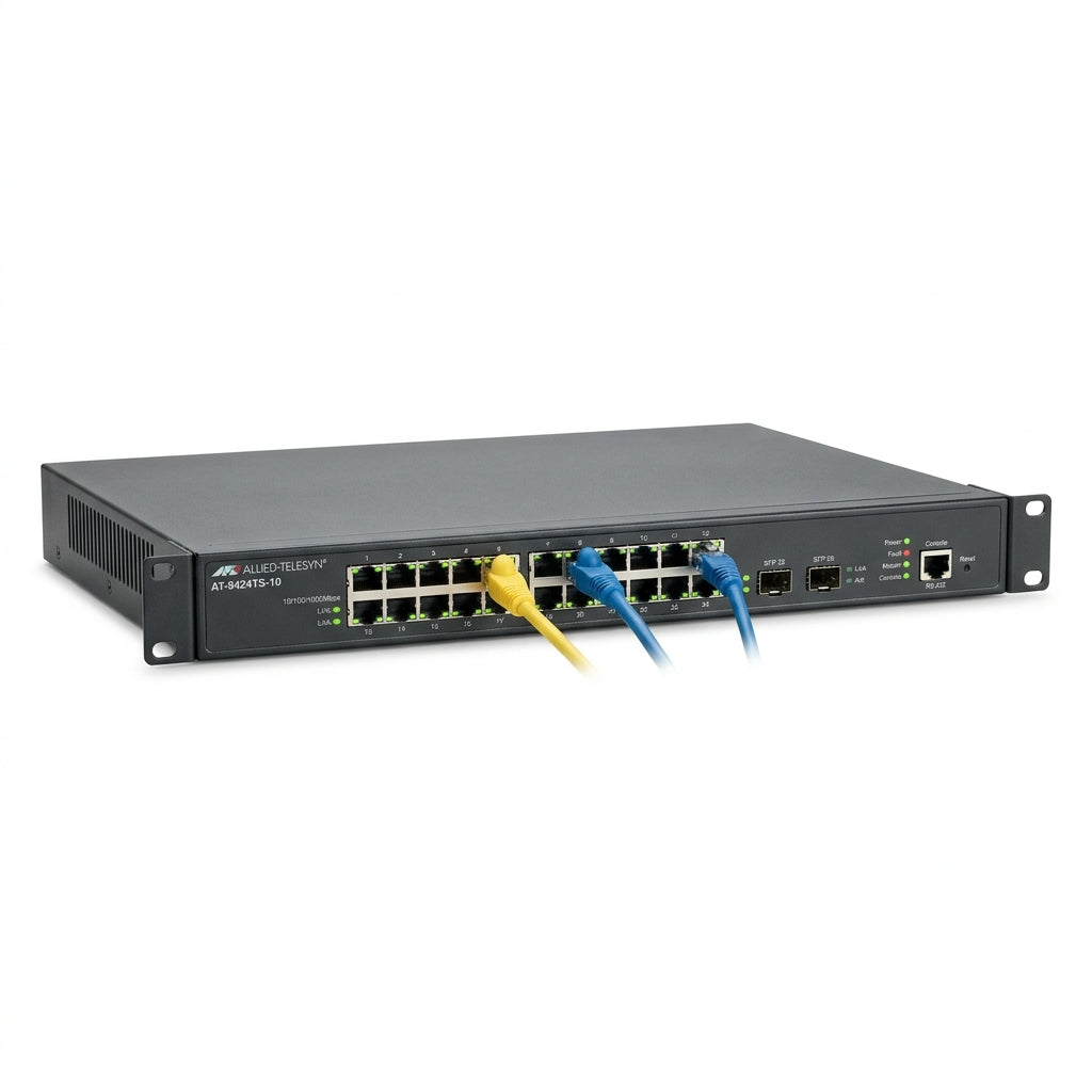 ALLIED-TELESYN AT-9424TS-10 ACCESS POINTS- GATEWAYS-MODEMS-SWITCHES-ROUTERS