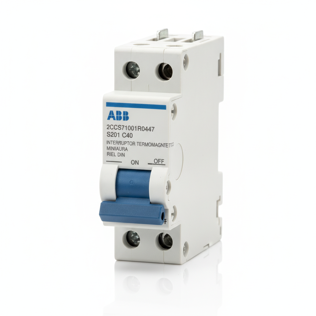 ABB 2CCS571001R0447 INTERRUPTORES TERMOMAGNETICOS MINIATURA RIEL DIN