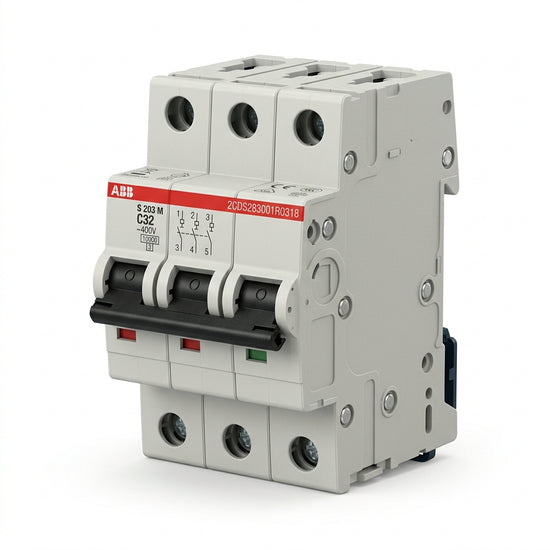 ABB 2CDS283001R0318 INTERRUPTORES TERMOMAGNETICOS MINIATURA RIEL DIN