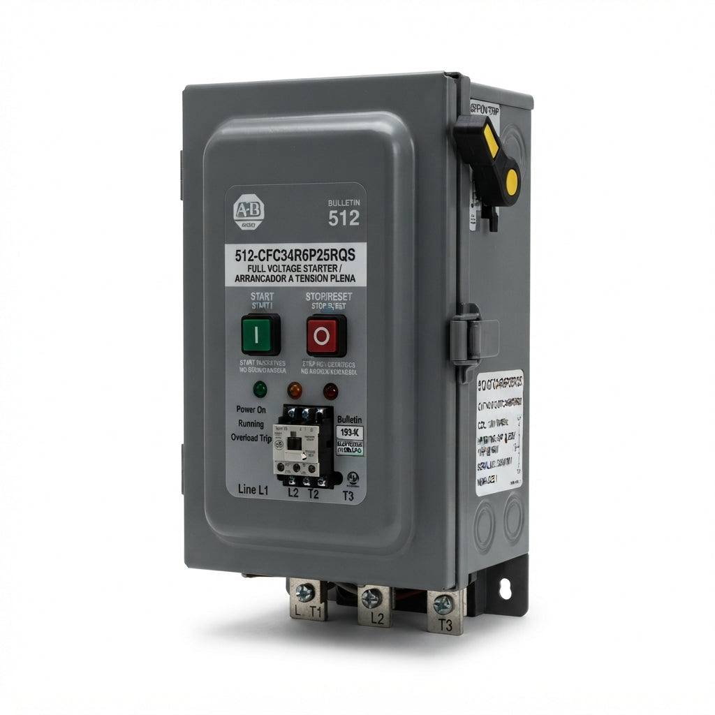 ALLEN-BRADLEY 512-CFC34R6P25RQS ARRANCADORES A TENSION PLENA