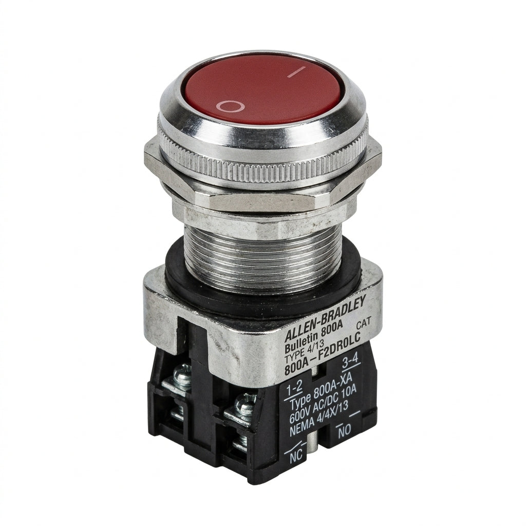 ALLEN-BRADLEY 800A-F2DR0LC BOTONES PULSADORES BOTONERAS Y ACCESORIOS