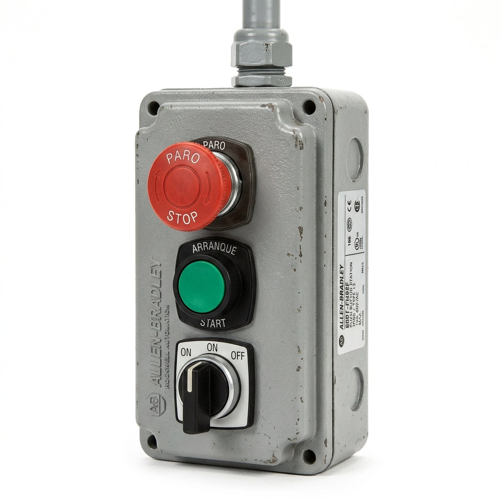 ALLEN-BRADLEY 800T-FH92F BOTONES PULSADORES BOTONERAS Y ACCESORIOS