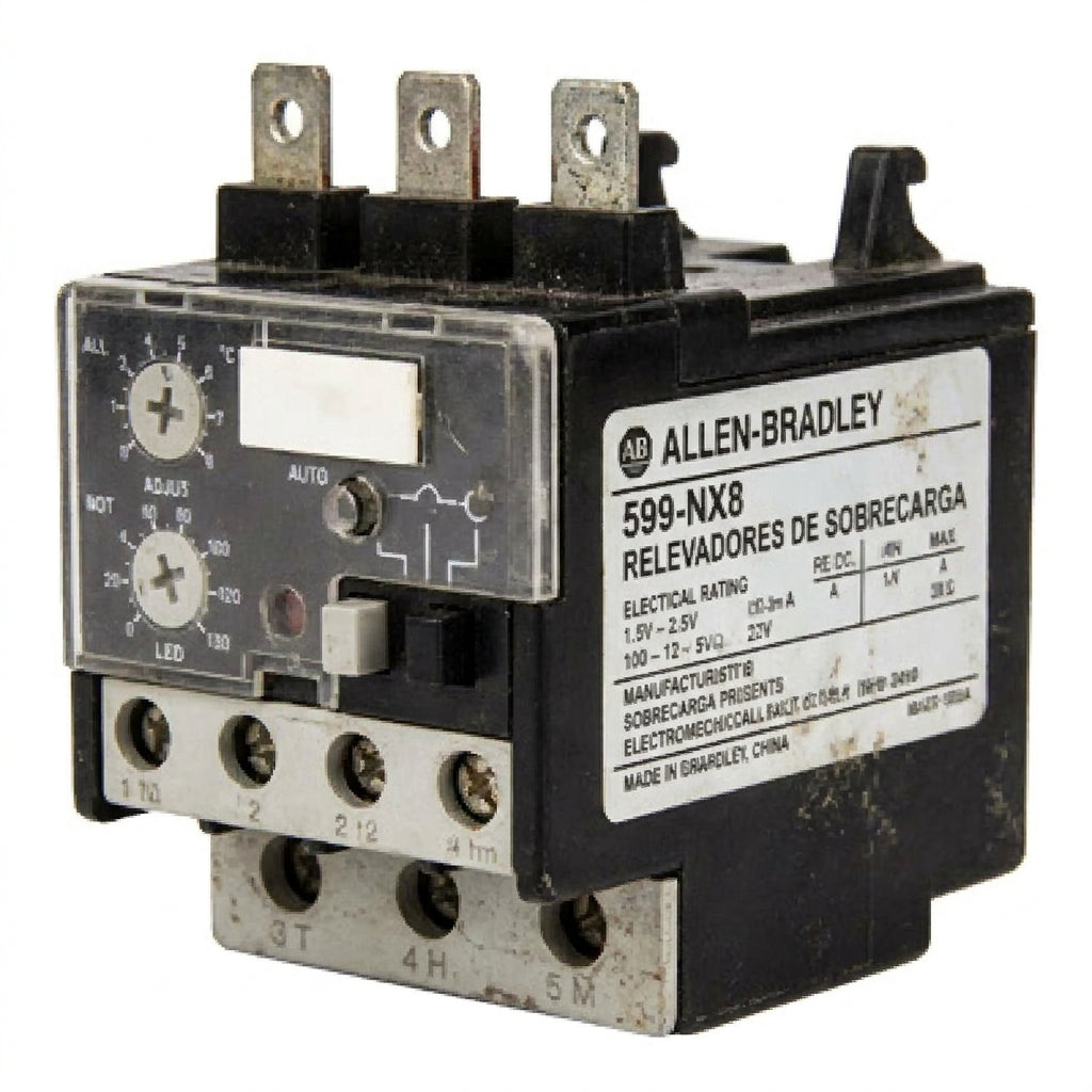ALLEN-BRADLEY 599-NX8 RELEVADORES DE SOBRECARGA