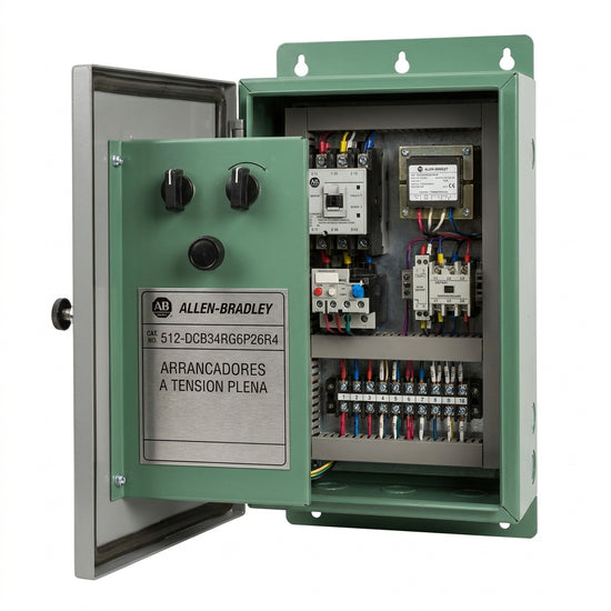 ALLEN-BRADLEY 512-DCB34RG6P26R4 ARRANCADORES A TENSION PLENA