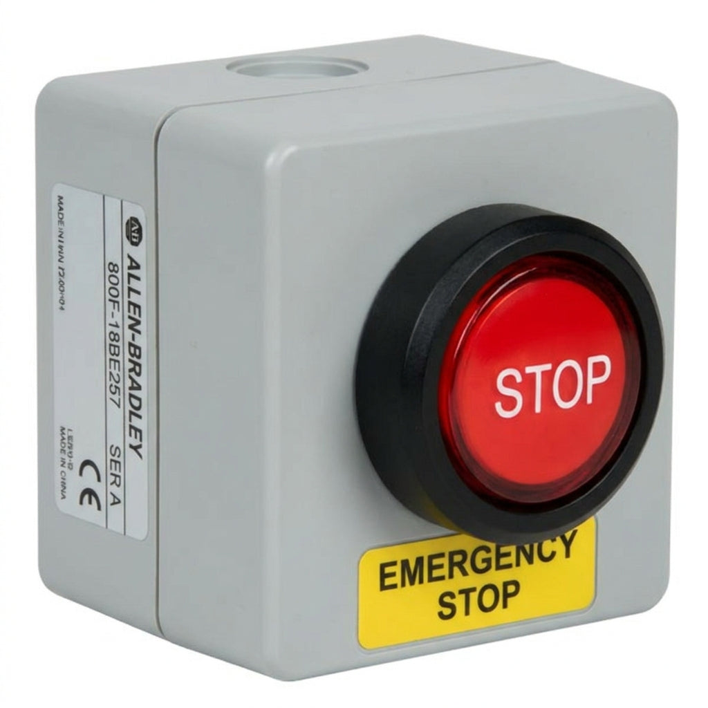 ALLEN-BRADLEY 800F-18BE257 BOTONES PULSADORES BOTONERAS Y ACCESORIOS