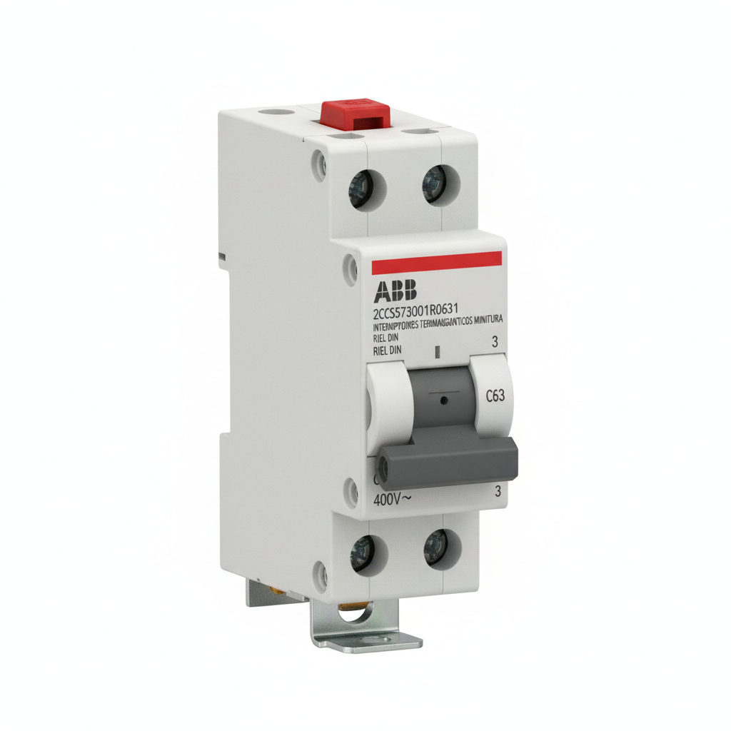 ABB 2CCS573001R0631 INTERRUPTORES TERMOMAGNETICOS MINIATURA RIEL DIN