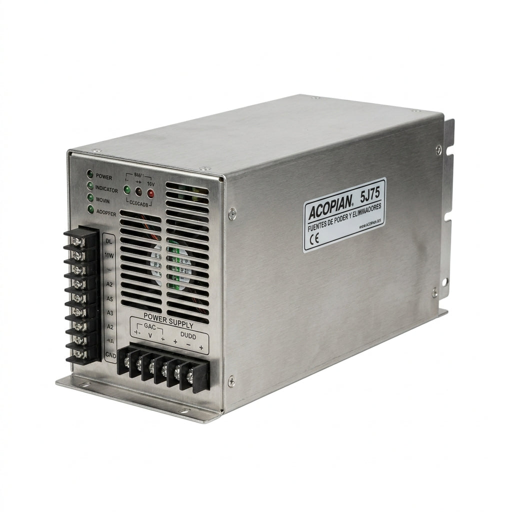 ACOPIAN 5J75 FUENTES DE PODER Y ELIMINADORES
