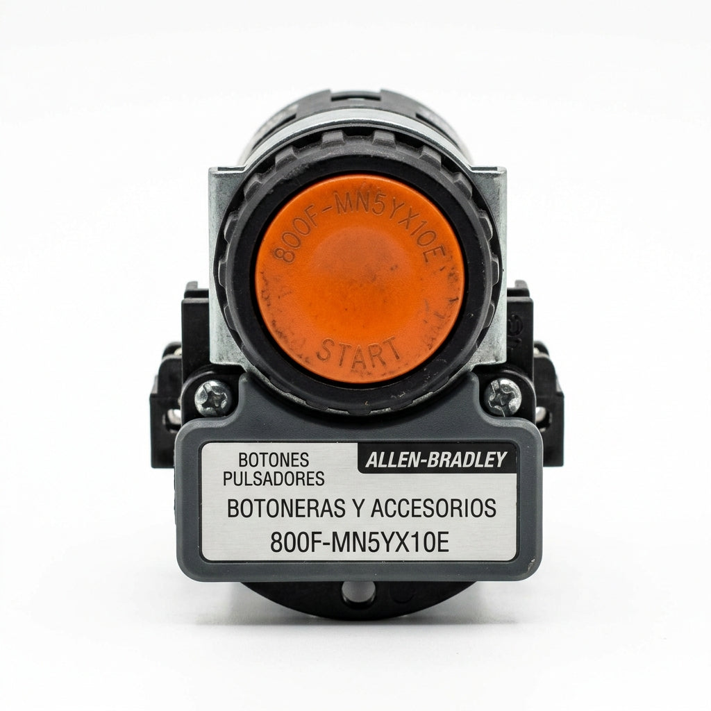 ALLEN-BRADLEY 800F-MN5YX10E BOTONES PULSADORES BOTONERAS Y ACCESORIOS