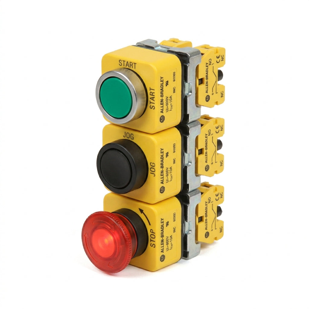 ALLEN-BRADLEY 800EQ-LHB31 BOTONES PULSADORES BOTONERAS