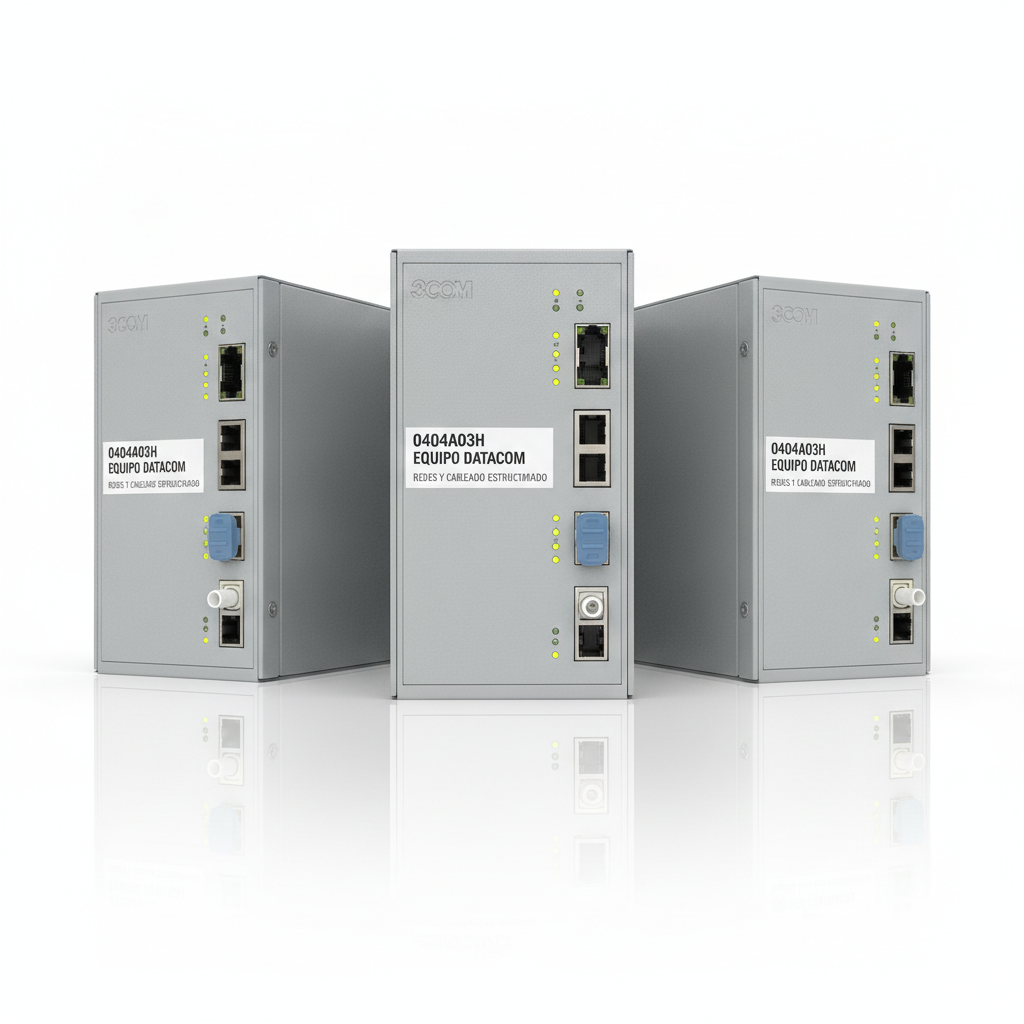 3COM 0404A03H EQUIPO DATACOM (REDES Y CABLEADO ESTRUCTURADO)