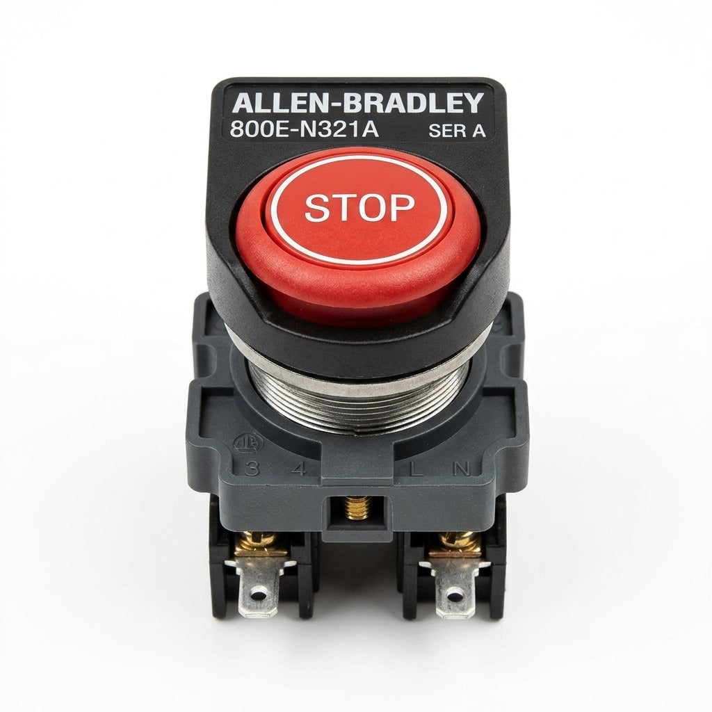 ALLEN-BRADLEY 800E-N321A BOTONES PULSADORES BOTONERAS