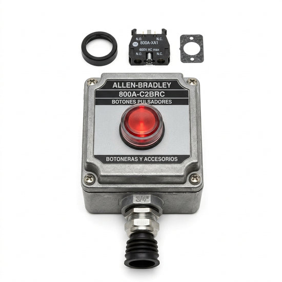 ALLEN-BRADLEY 800A-C2BRC BOTONES PULSADORES BOTONERAS Y ACCESORIOS