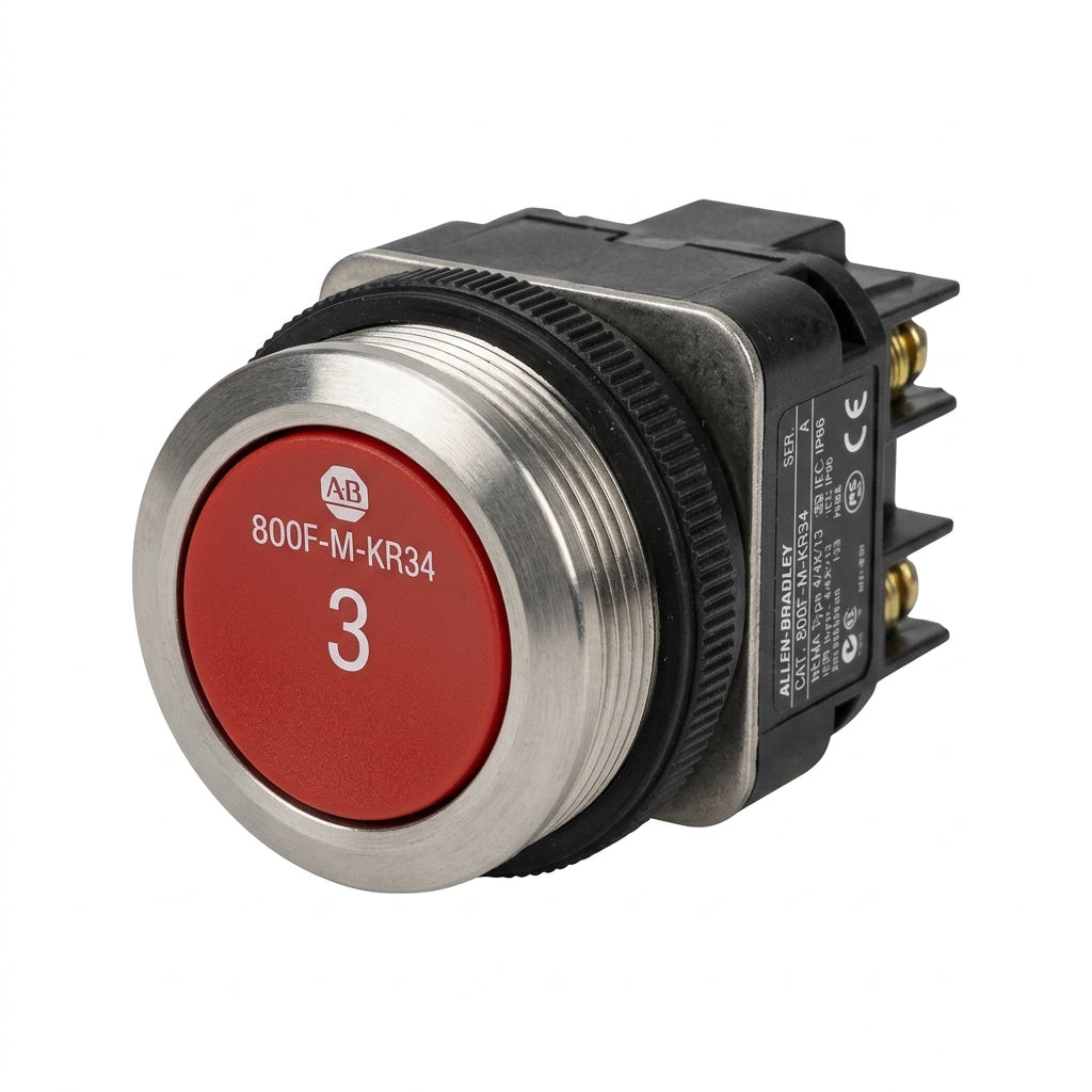 ALLEN-BRADLEY 800F-M-KR34 BOTONES PULSADORES BOTONERAS Y ACCESORIOS