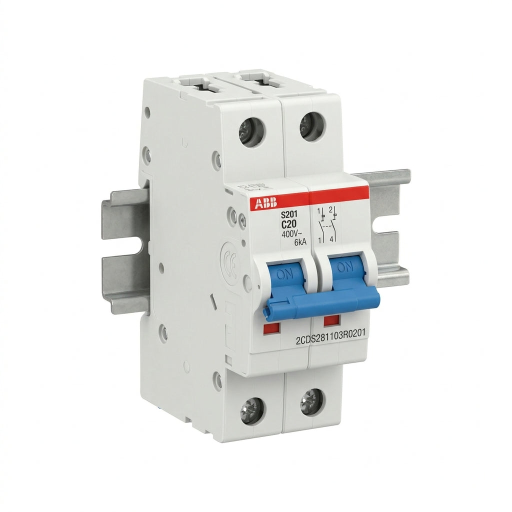 ABB 2CDS281103R0201 INTERRUPTORES TERMOMAGNETICOS MINIATURA RIEL DIN