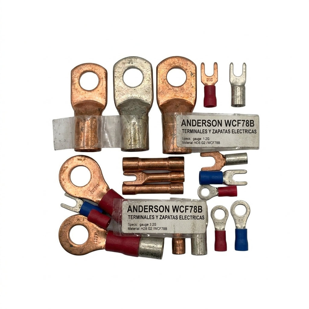 ANDERSON WCF78B TERMINALES Y ZAPATAS ELECTRICAS