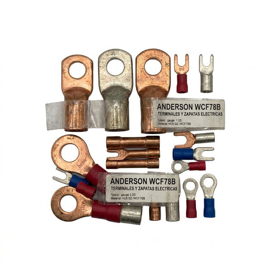 ANDERSON WCF78B TERMINALES Y ZAPATAS ELECTRICAS