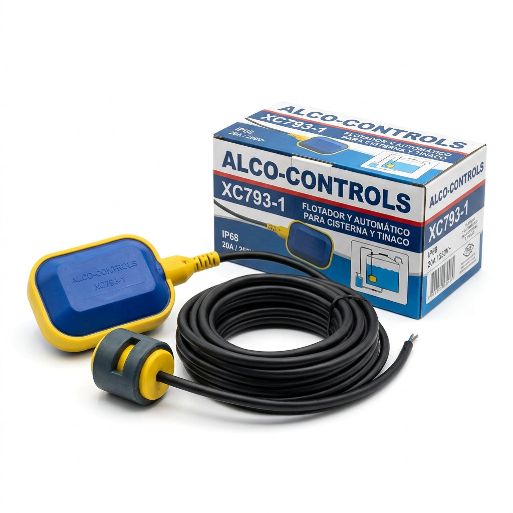 ALCO-CONTROLS XC793-1 FLOTADORES Y AUTOMATICOS PARA CISTERNA Y TINACO