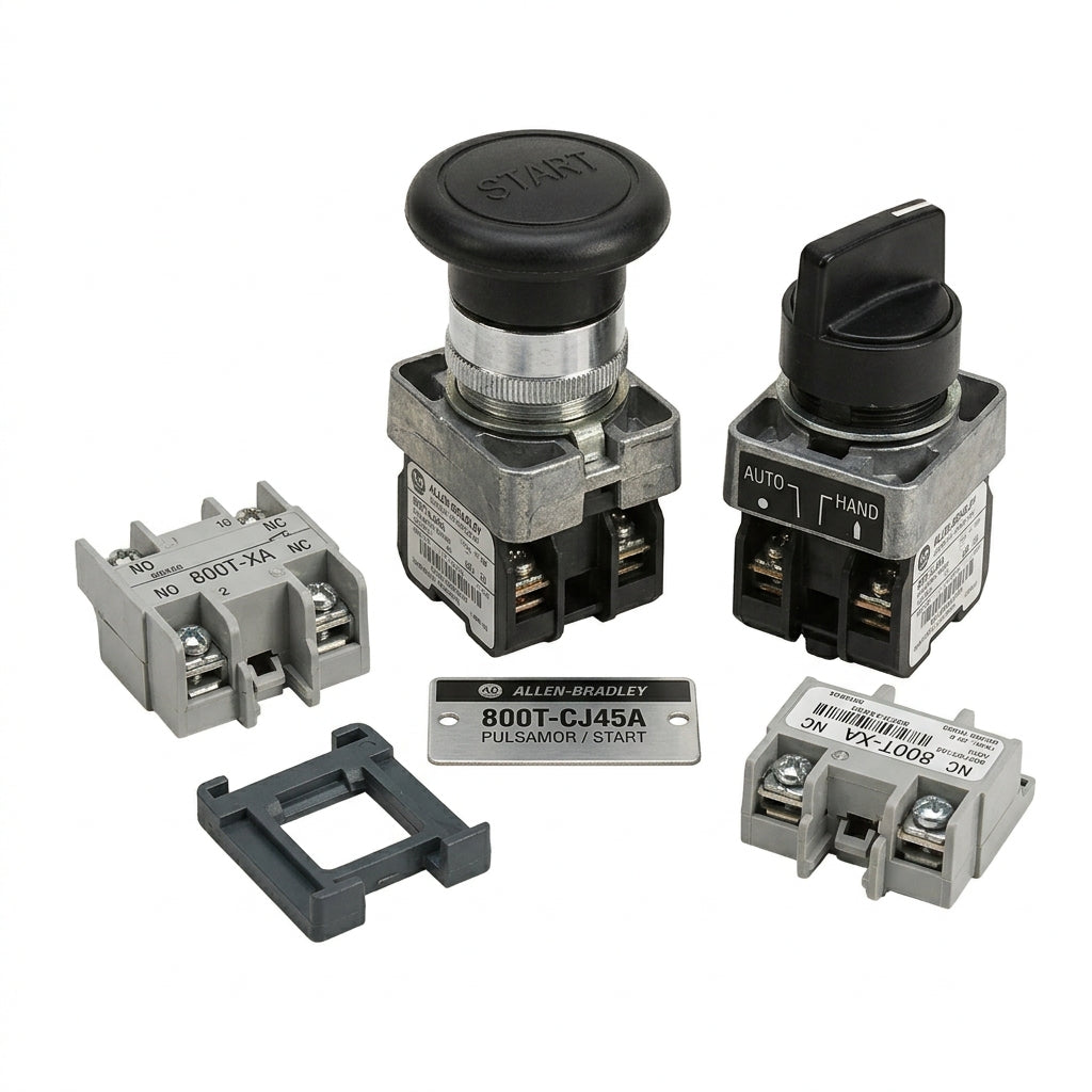 ALLEN-BRADLEY 800T-CJ45A BOTONES PULSADORES BOTONERAS Y ACCESORIOS