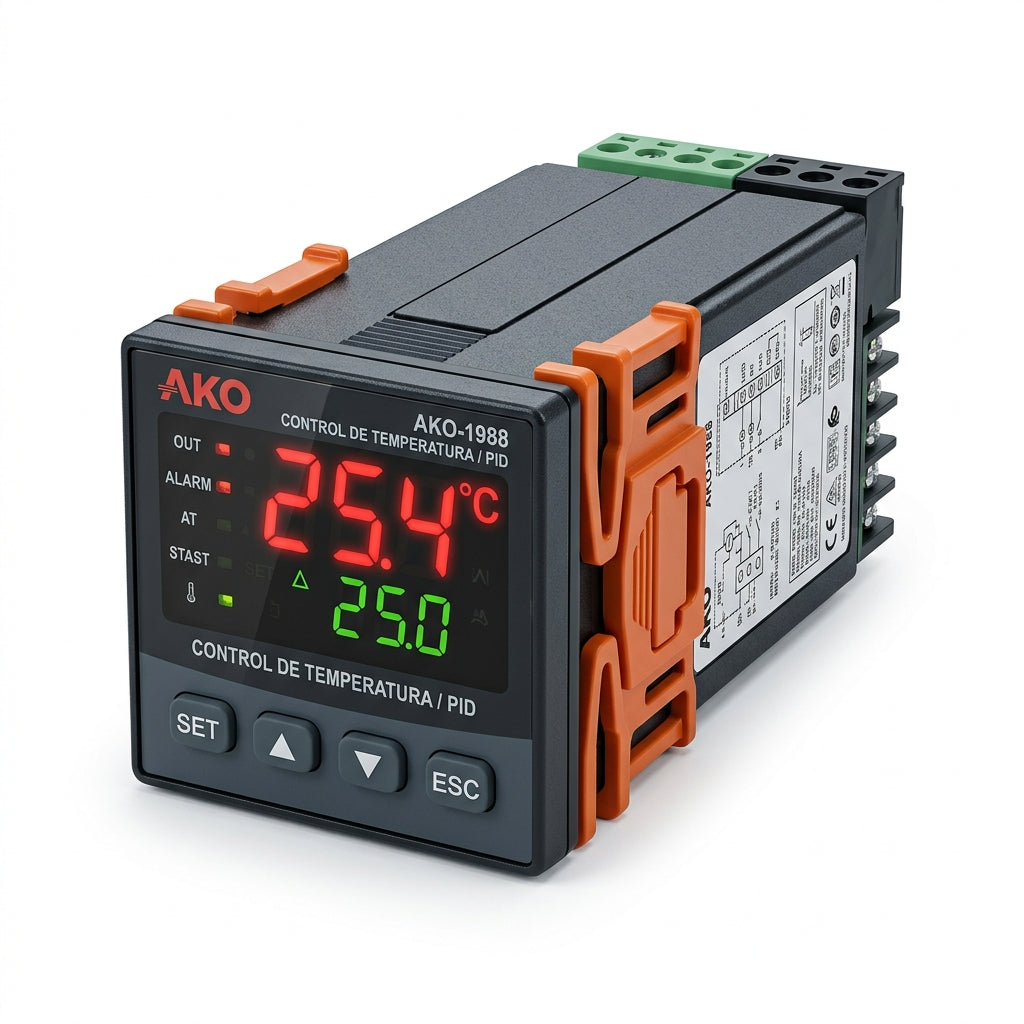 AKO AKO1988 CONTROLES DE TEMPERATURA Y CONTROLES PID