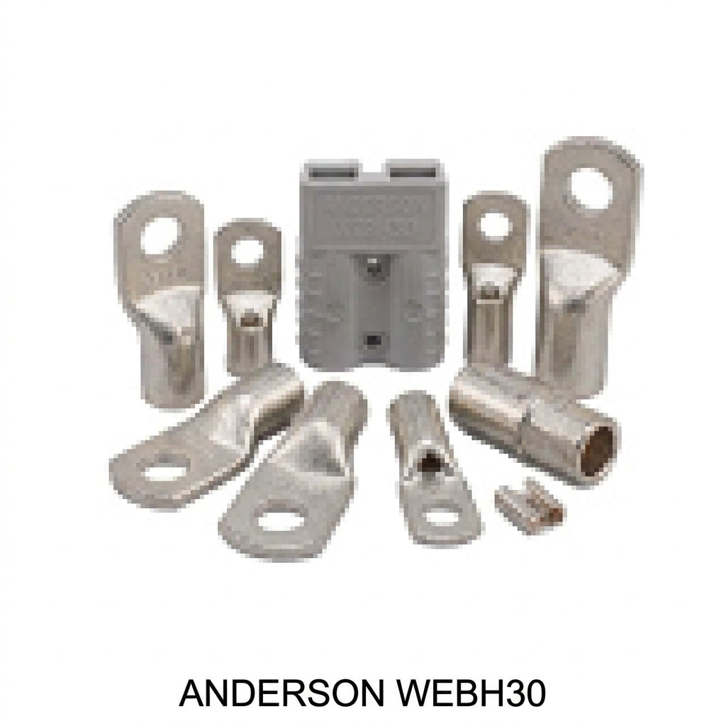 ANDERSON WEBH30 TERMINALES Y ZAPATAS ELECTRICAS