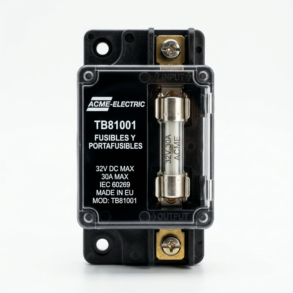ACME-ELECTRIC TB81001 FUSIBLES Y PORTAFUSIBLES