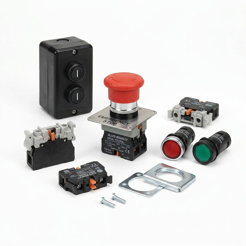 ALLEN-BRADLEY 800A-T2CR6L BOTONES PULSADORES BOTONERAS Y ACCESORIOS