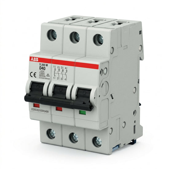 ABB 2CDS283103R0408 INTERRUPTORES TERMOMAGNETICOS MINIATURA RIEL DIN