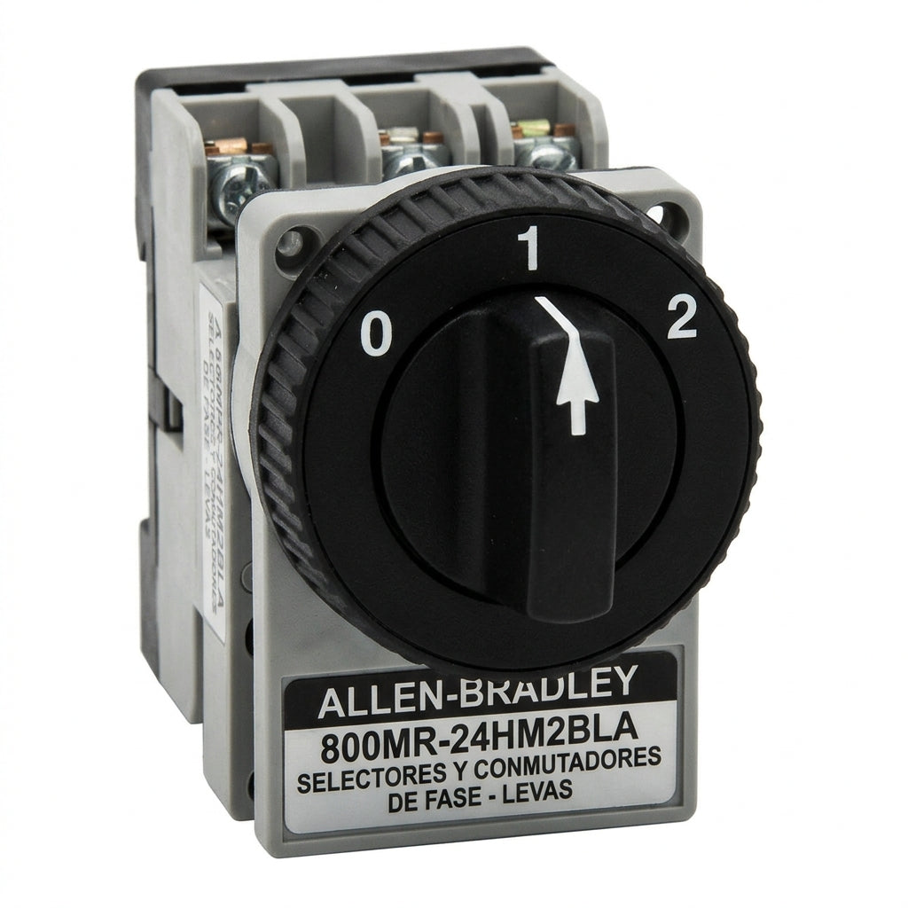 ALLEN-BRADLEY 800MR-24HM2BLA SELECTORES Y CONMUTADORES DE FASE - LEVAS
