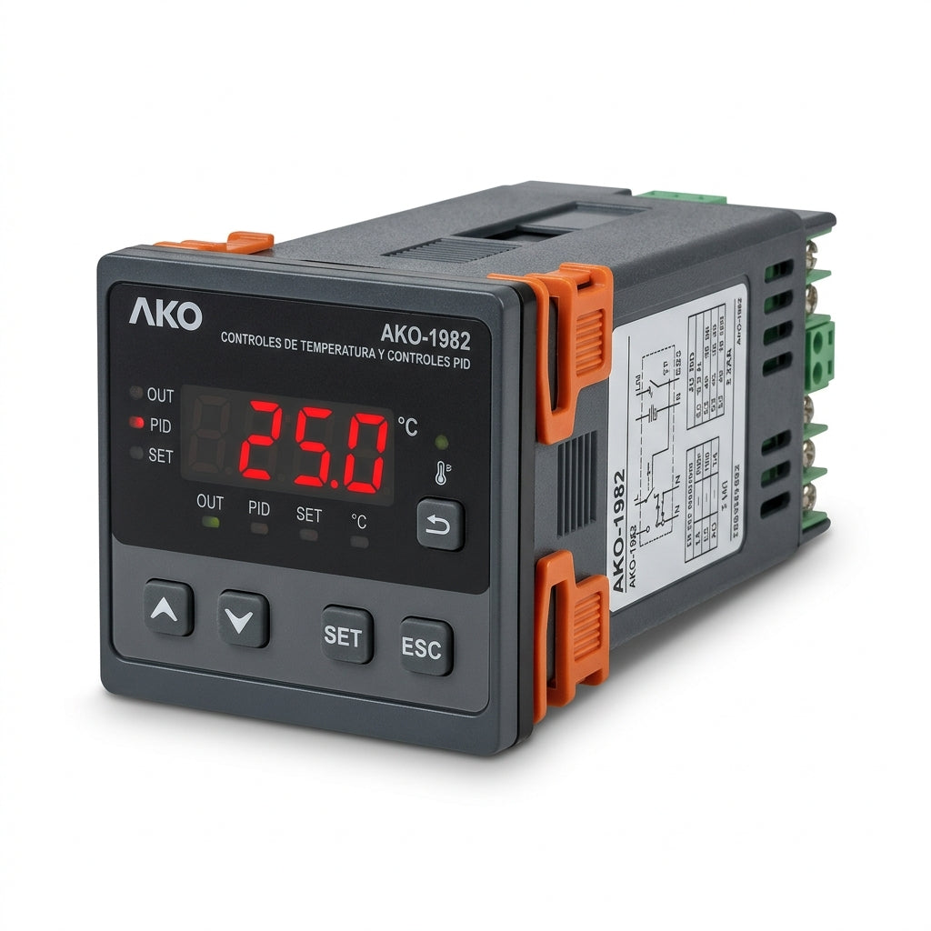 AKO AKO1982 CONTROLES DE TEMPERATURA Y CONTROLES PID