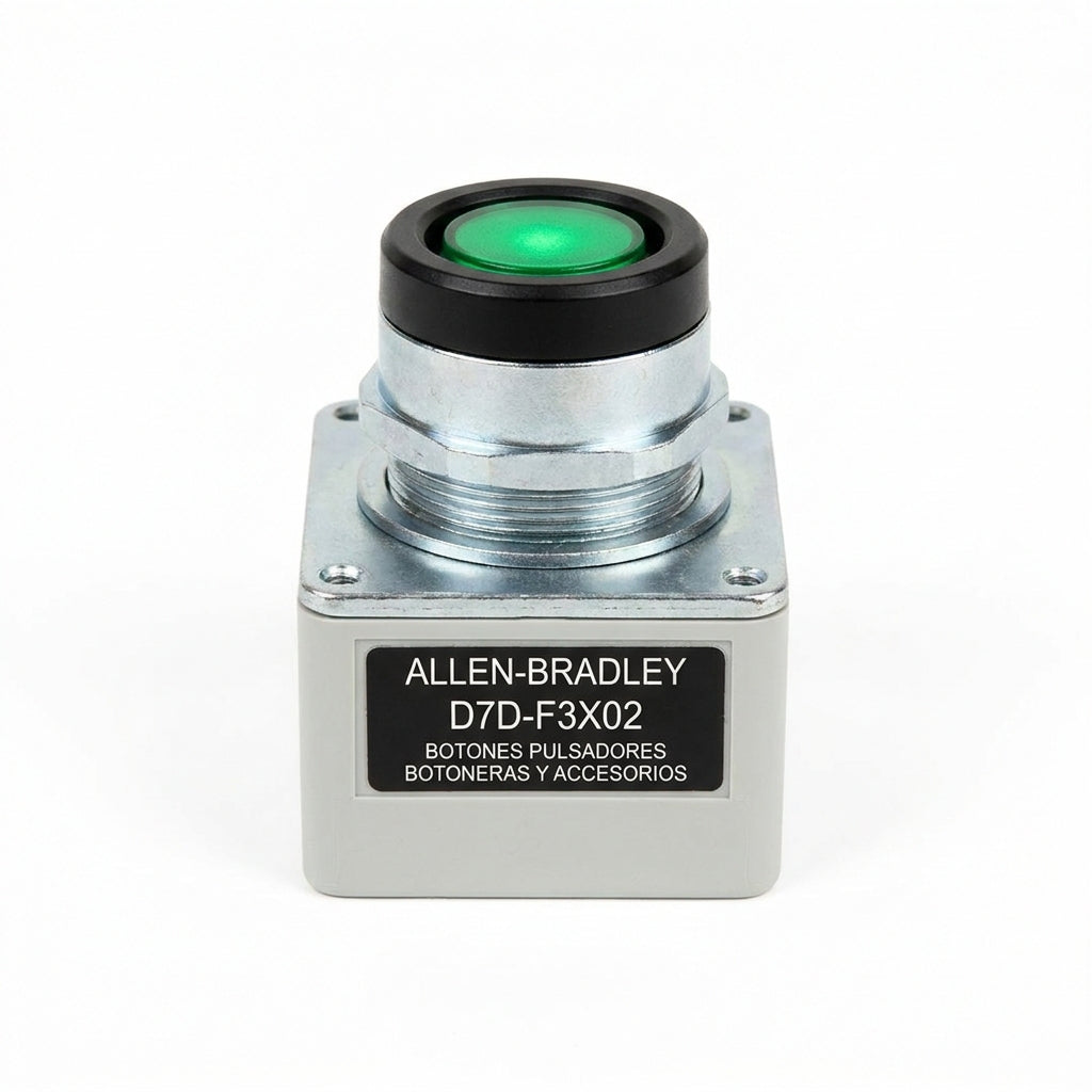 ALLEN-BRADLEY D7D-F3X02 BOTONES PULSADORES BOTONERAS Y ACCESORIOS