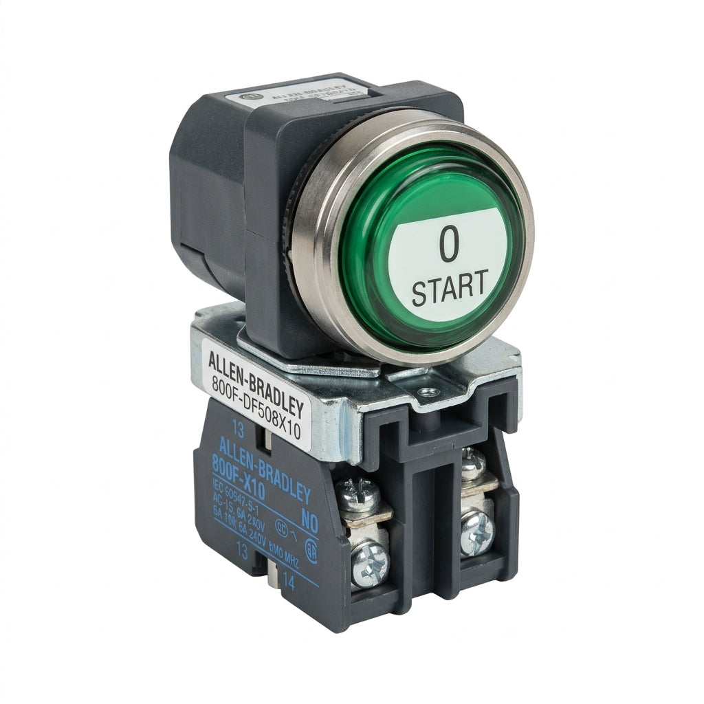 ALLEN-BRADLEY 800F-DF508X10 BOTONES PULSADORES BOTONERAS Y ACCESORIOS