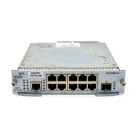 3COM 80-002098-00 EQUIPO DATACOM (REDES Y CABLEADO ESTRUCTURADO)