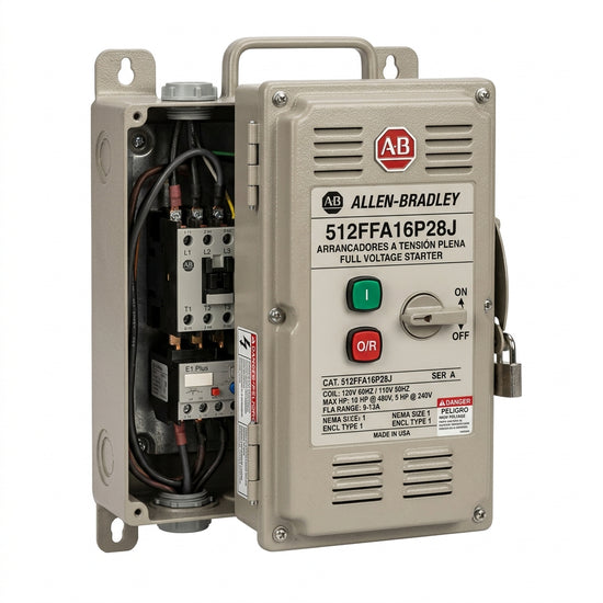 ALLEN-BRADLEY 512FFA16P28J ARRANCADORES A TENSION PLENA