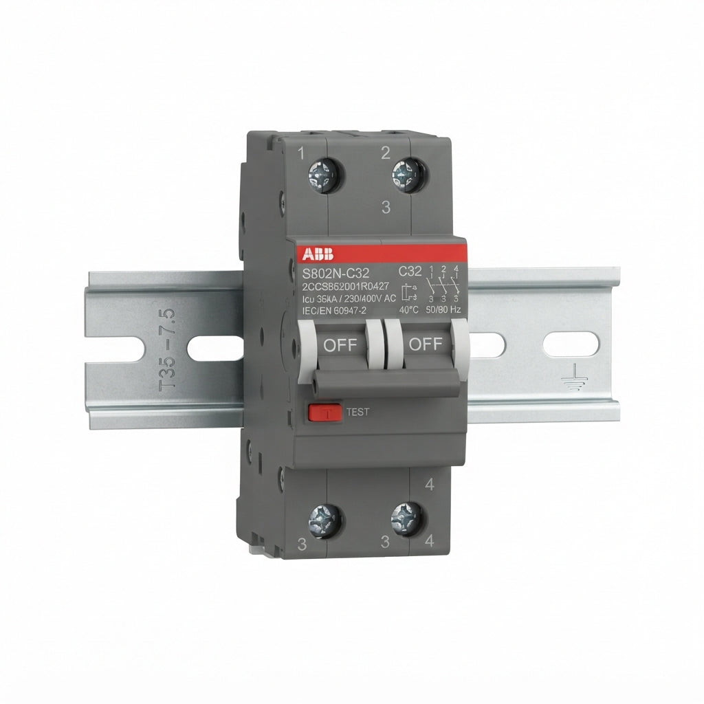 ABB 2CCS862001R0427 INTERRUPTORES TERMOMAGNETICOS MINIATURA RIEL DIN
