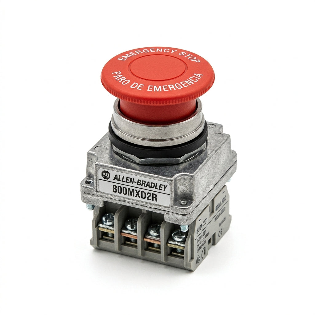 ALLEN-BRADLEY 800MXD2R BOTONES PULSADORES BOTONERAS Y ACCESORIOS