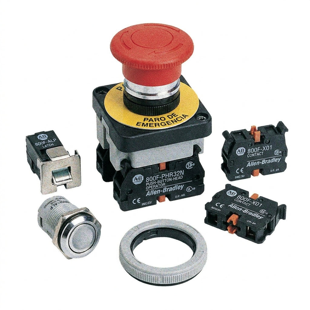 ALLEN-BRADLEY 800F-PHR32N BOTONES PULSADORES BOTONERAS Y ACCESORIOS