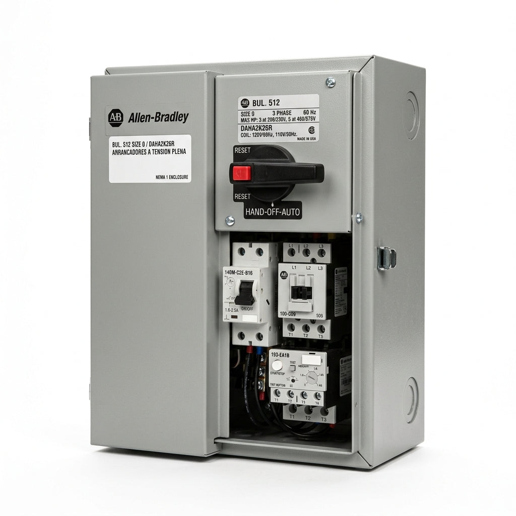 ALLEN-BRADLEY 512-DAHA2K26R ARRANCADORES A TENSION PLENA