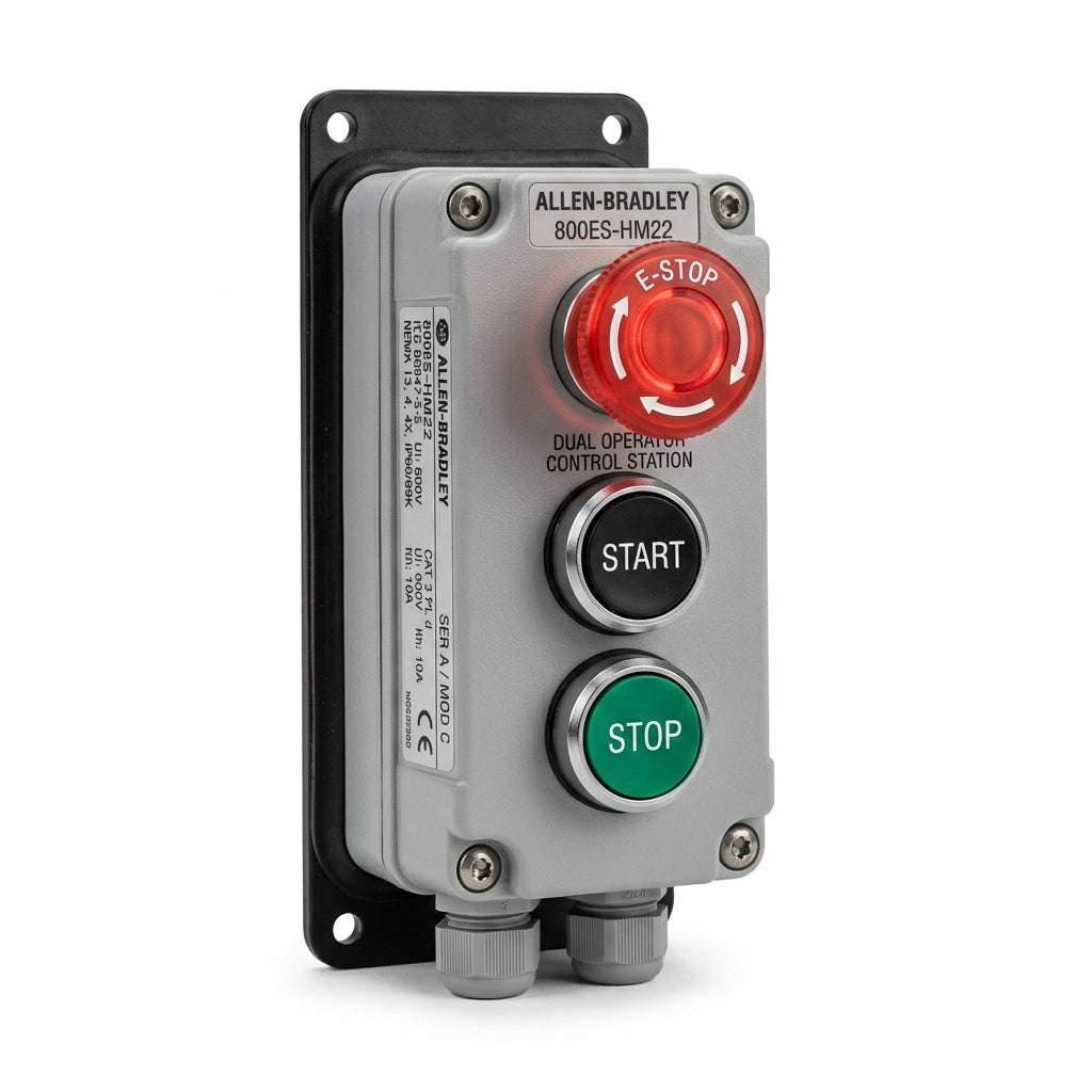 ALLEN-BRADLEY 800ES-HM22 BOTONES PULSADORES BOTONERAS