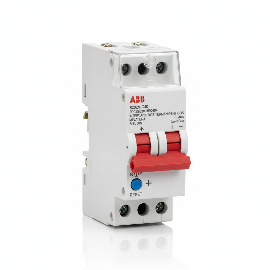 ABB 2CCS862001R0404 INTERRUPTORES TERMOMAGNETICOS MINIATURA RIEL DIN