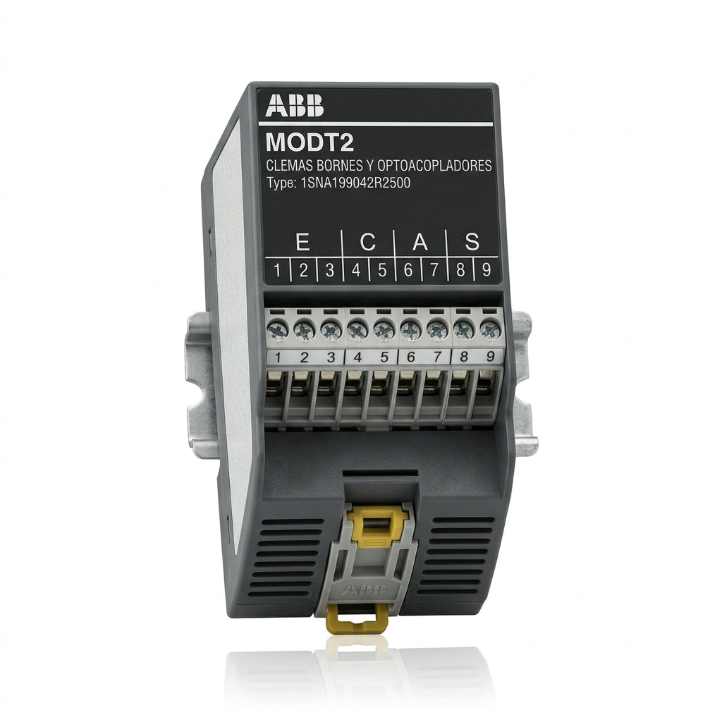 ABB MODT2 CLEMAS BORNES Y OPTOACOPLADORES