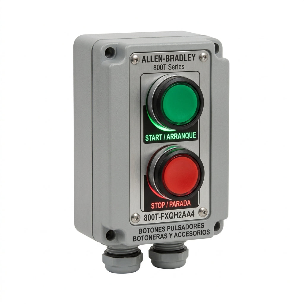 ALLEN-BRADLEY 800T-FXQH2AA4 BOTONES PULSADORES BOTONERAS Y ACCESORIOS