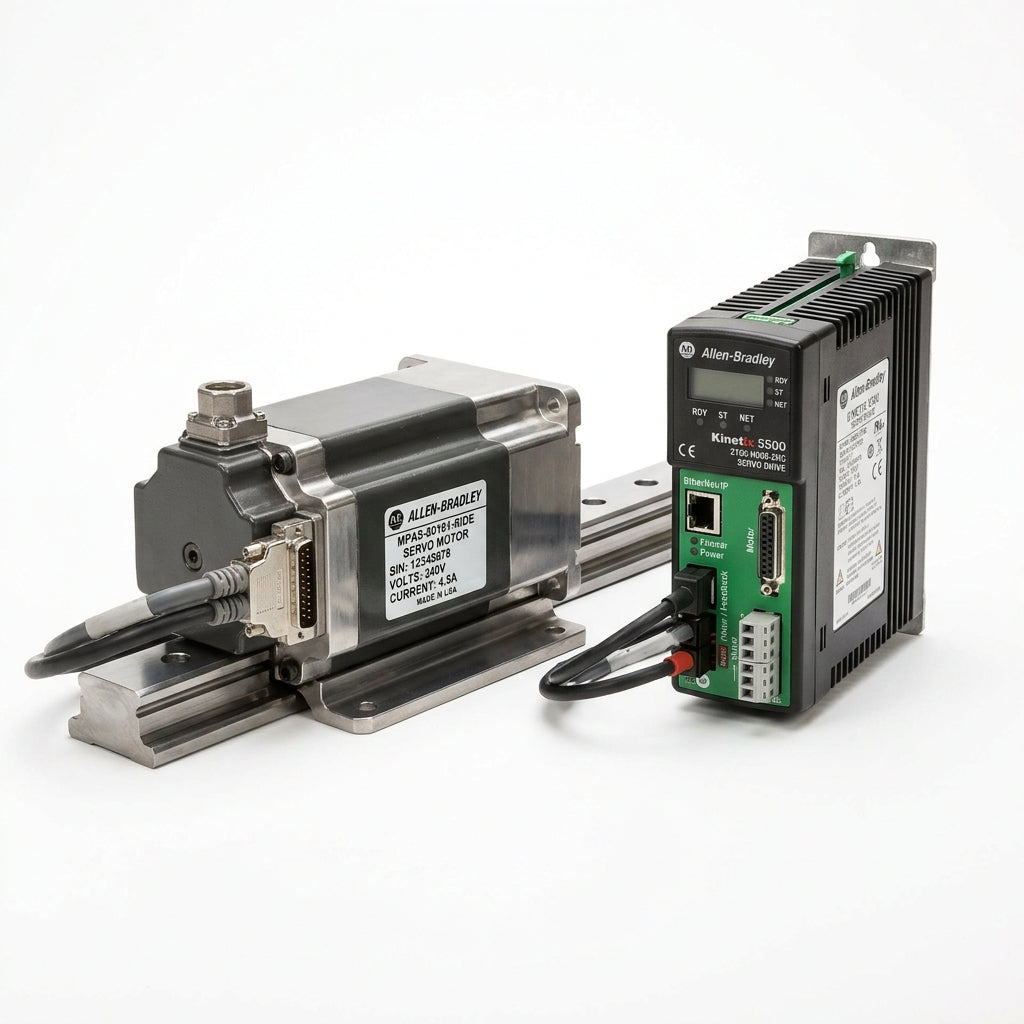 ALLEN-BRADLEY MPAS-80181-SIDE SERVOMOTORES Y SERVODRIVES