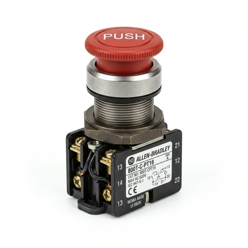 ALLEN-BRADLEY 800T-C-PT16 BOTONES PULSADORES BOTONERAS Y ACCESORIOS