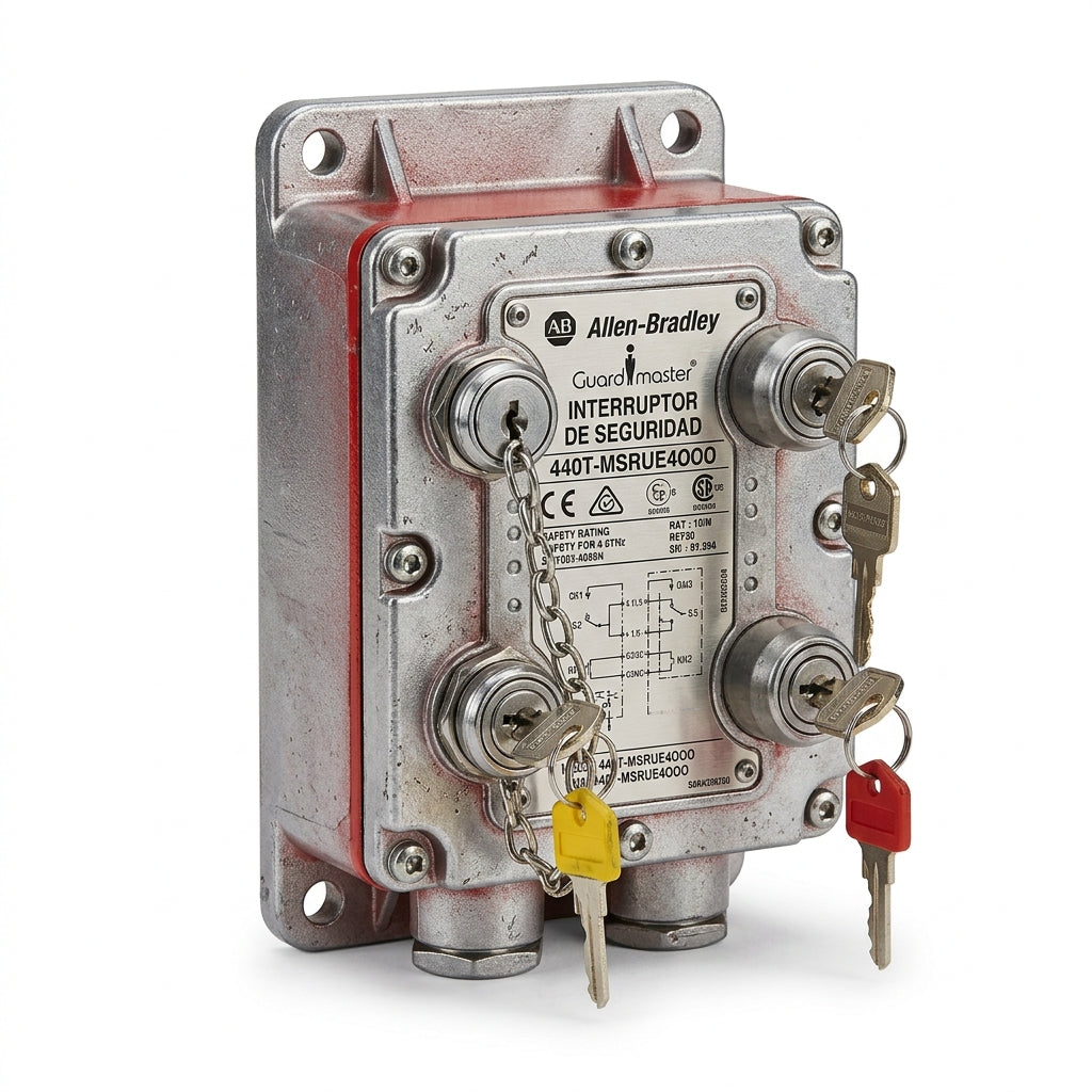ALLEN-BRADLEY 440T-MSRUE4OOO INTERRUPTORES DE SEGURIDAD