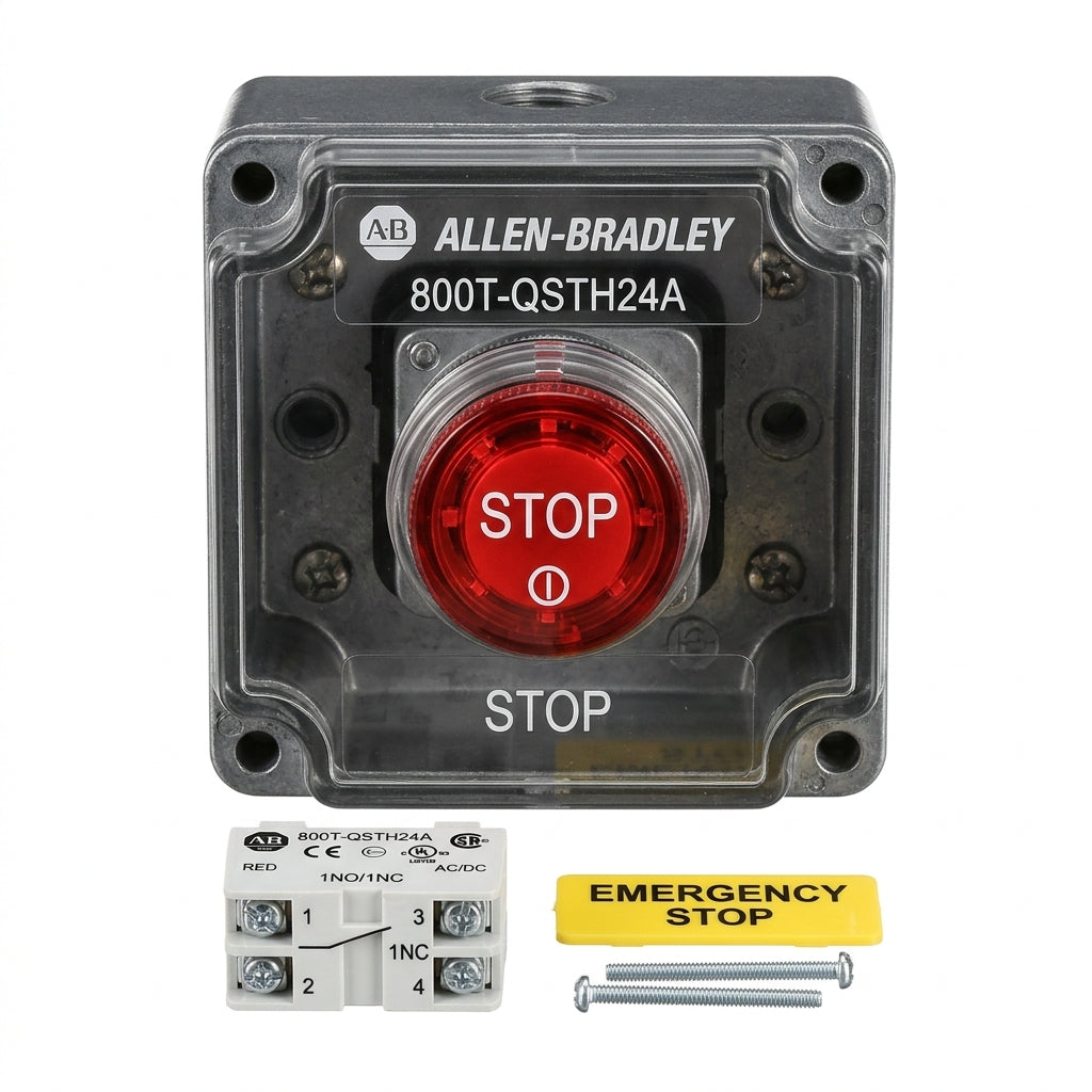 ALLEN-BRADLEY 800T-QSTH24A BOTONES PULSADORES BOTONERAS Y ACCESORIOS