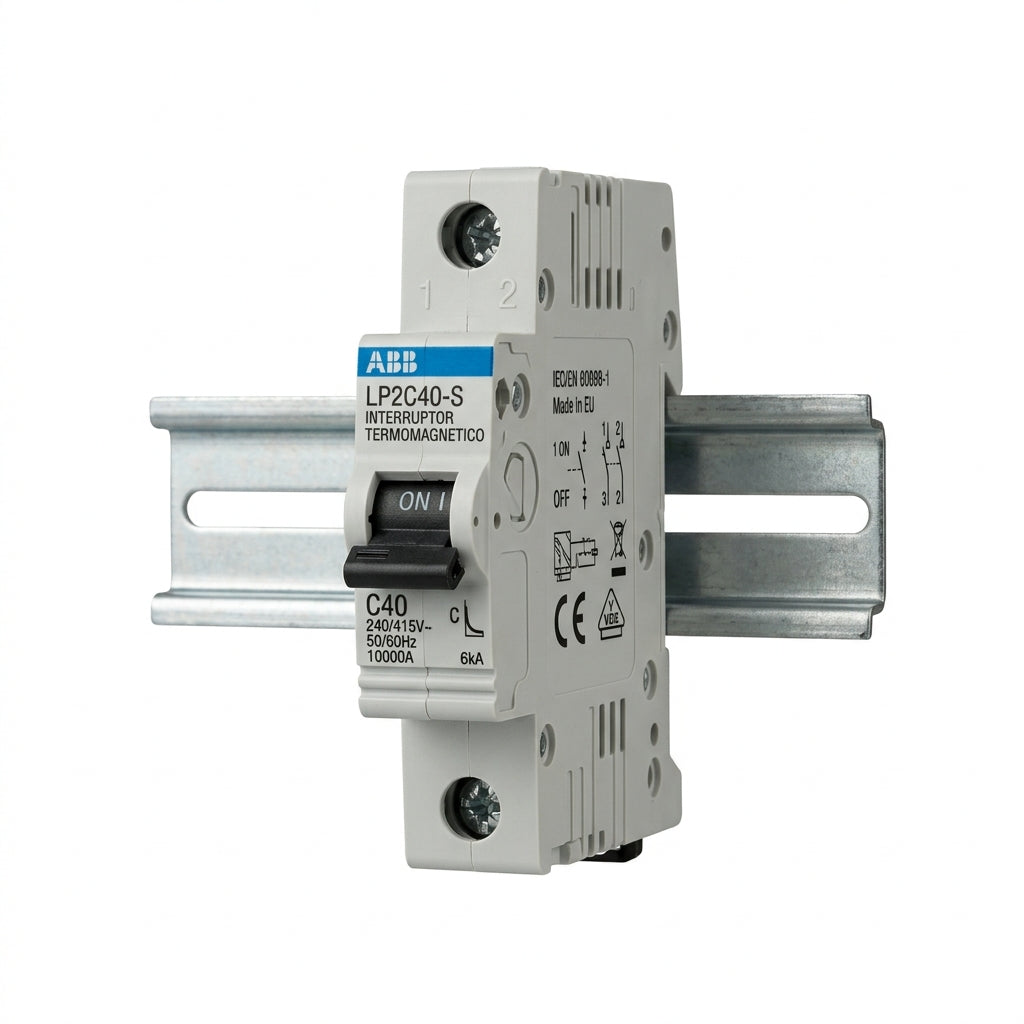 ABB LP2C40-S INTERRUPTORES TERMOMAGNETICOS MINIATURA RIEL DIN