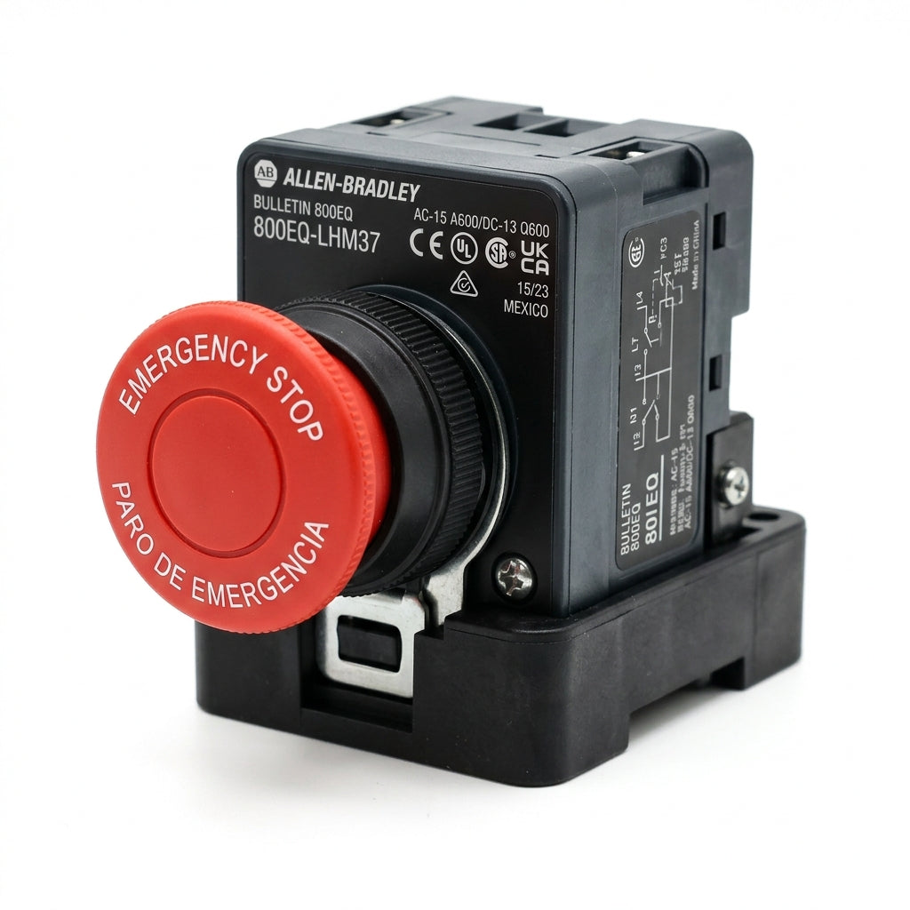 ALLEN-BRADLEY 800EQ-LHM37 BOTONES PULSADORES BOTONERAS
