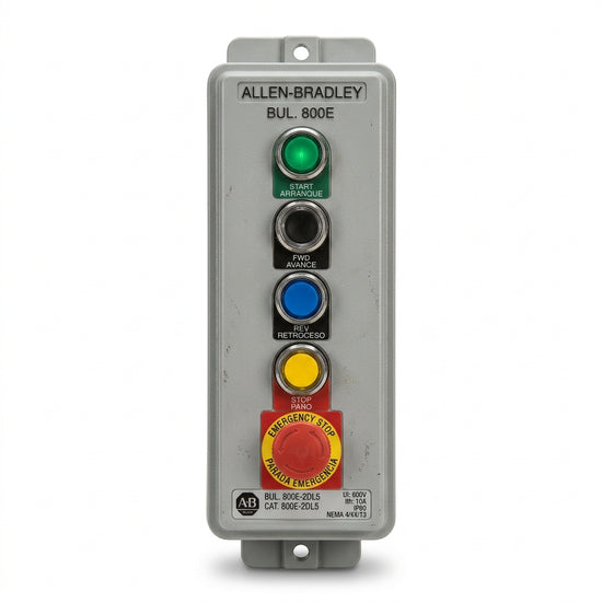 ALLEN-BRADLEY 800E-2DL5 BOTONES PULSADORES BOTONERAS
