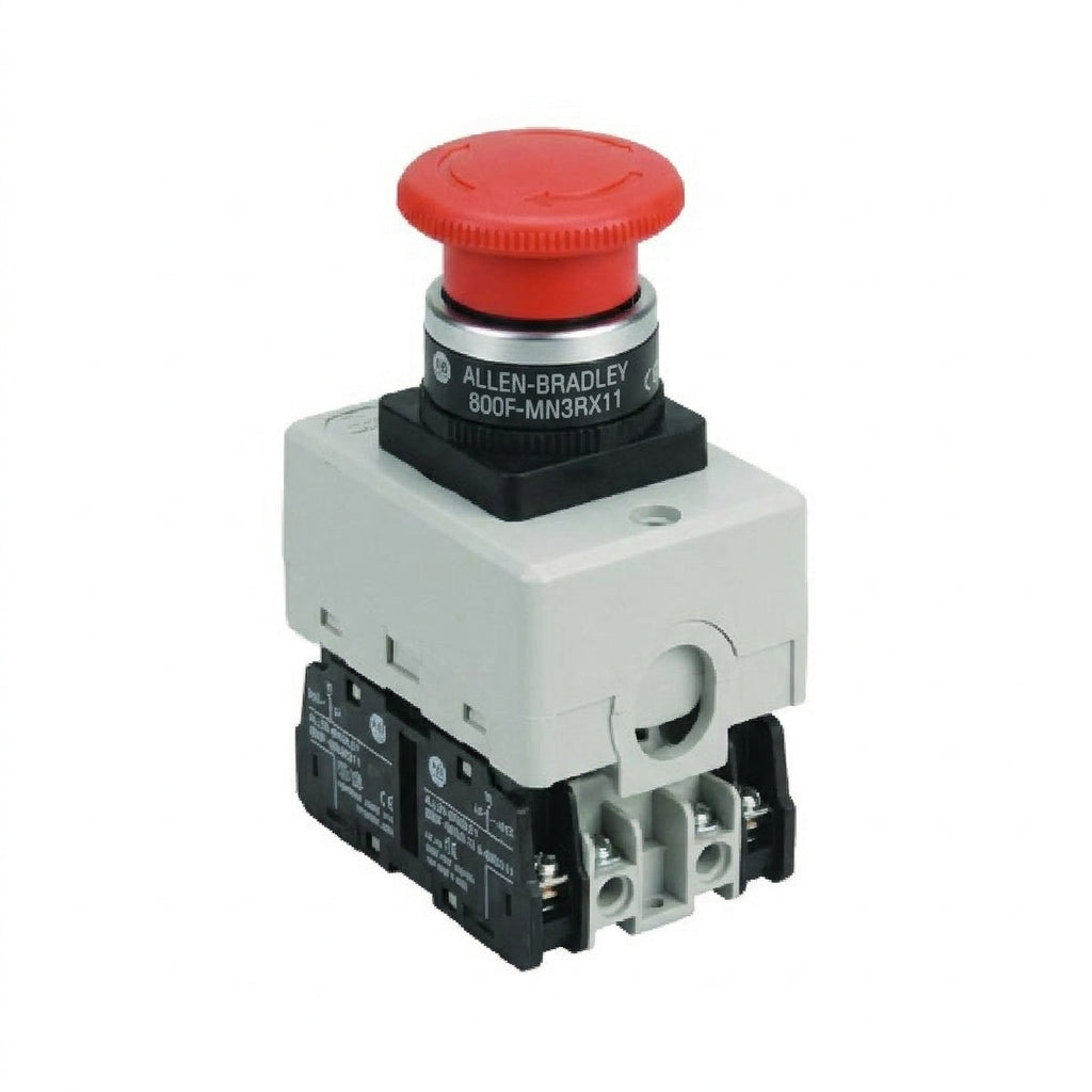 ALLEN-BRADLEY 800F-MN3RX11 BOTONES PULSADORES BOTONERAS Y ACCESORIOS