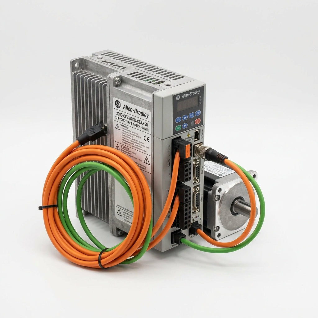 ALLEN-BRADLEY 2090-CFBM7DD-CEAF5O SERVOMOTORES Y SERVODRIVES